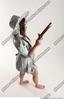 LUCI_AVIOL STANDING POSE WITH TWO GUNS 